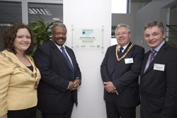 Official opening denton island