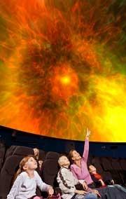 Terry pratchet opens largest planetarium