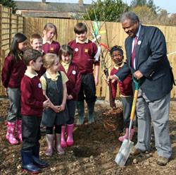 Bramley bicentenary - tree planting